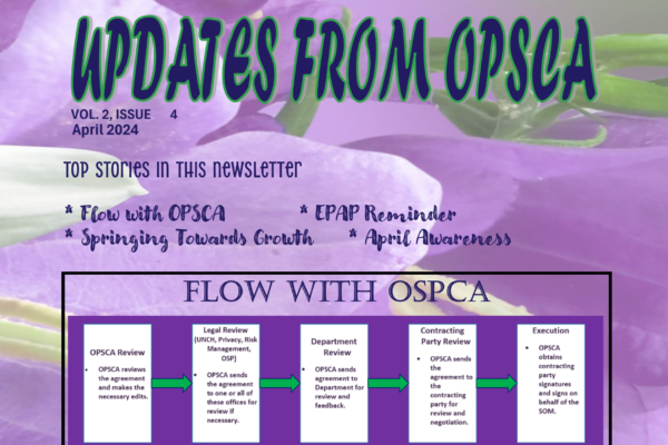 OPSCA April 2024 Newsletter
