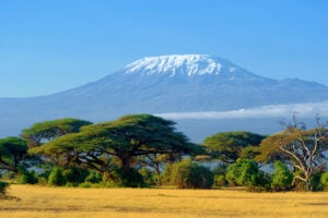 Image of Mt. Kilimanjaro in Tanzania
