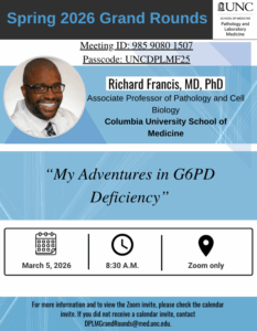 Francis Grand Rounds flier