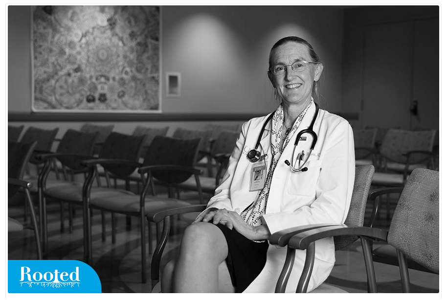 Dr. Laura Hanson, recently featured in the UNC Research Rooted series