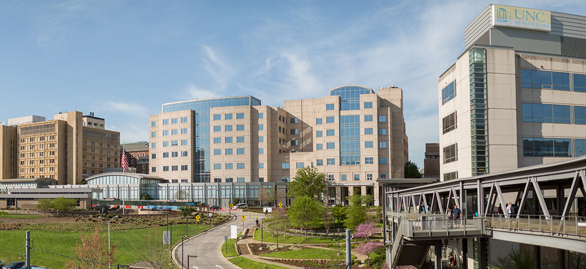 UNC Health Care hospitals in Chapel Hill. NC