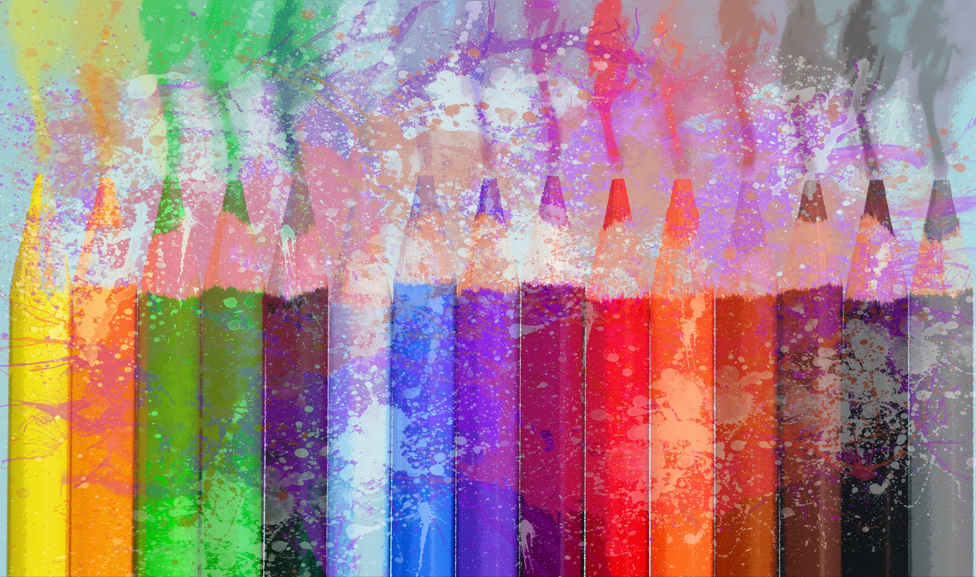Diversity Newsletters - colorful pencils