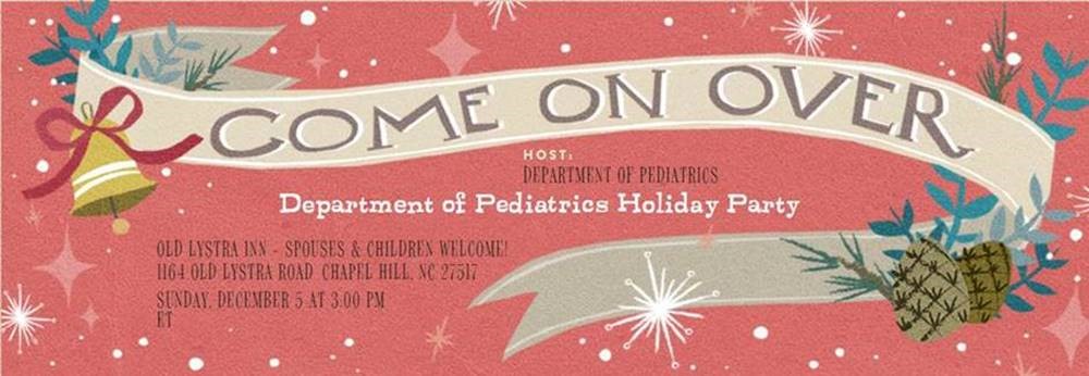Pediatrics Holiday Party