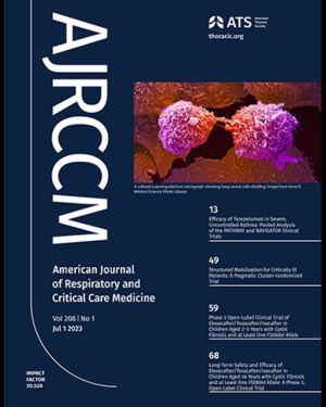 American Journal of Respiratory and Critical Care Medicine Volume 208, Issue 1| July 1 2023