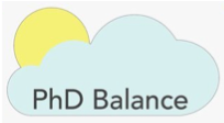 Logo for the UNC PhD Balance Organization. Links to https://phdbalance.com/
