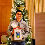 prize winner at Annual Awards Holiday Party 2022