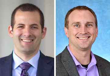 Left: Mike Emanuele, Phd; Right: Nick Brown, PhD