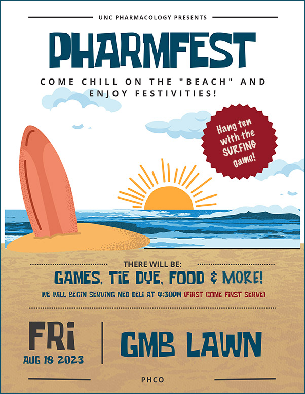 Pharmfest 2023 flyer