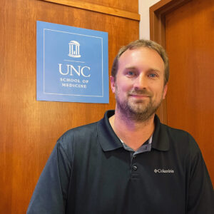 Dr. Nicholas G. Brown, Associate Professor with tenure at UNC Pharmacology