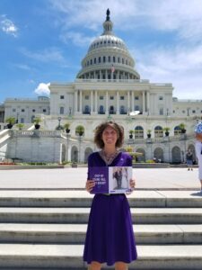 Bryant at Capitol Hill in Washington, DC. on National Pancreatic Cancer Advocacy Day