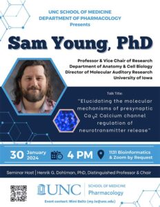 2023_01-30 Sam Young, PhD, seminar flyer