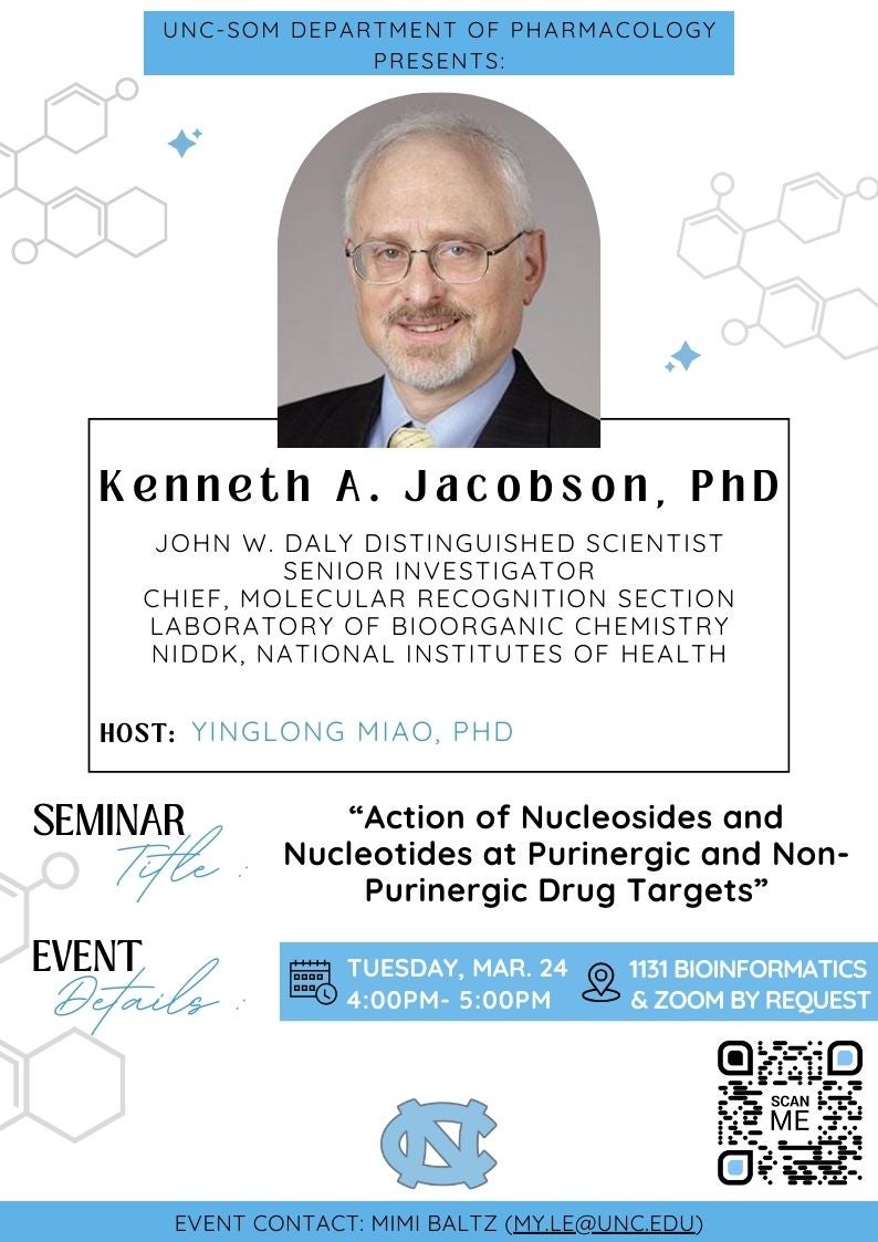 2026_03_24 Kenneth A. Jacobson, PhD seminar flyer