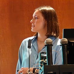 Sabrina Daglish, PhD, at her defense