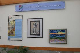 The Brushes with Life gallery located in the N.C. Neuroscienes Hospital