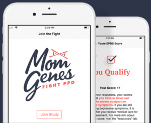 Mom Genes Fight PPD Welcome Screen