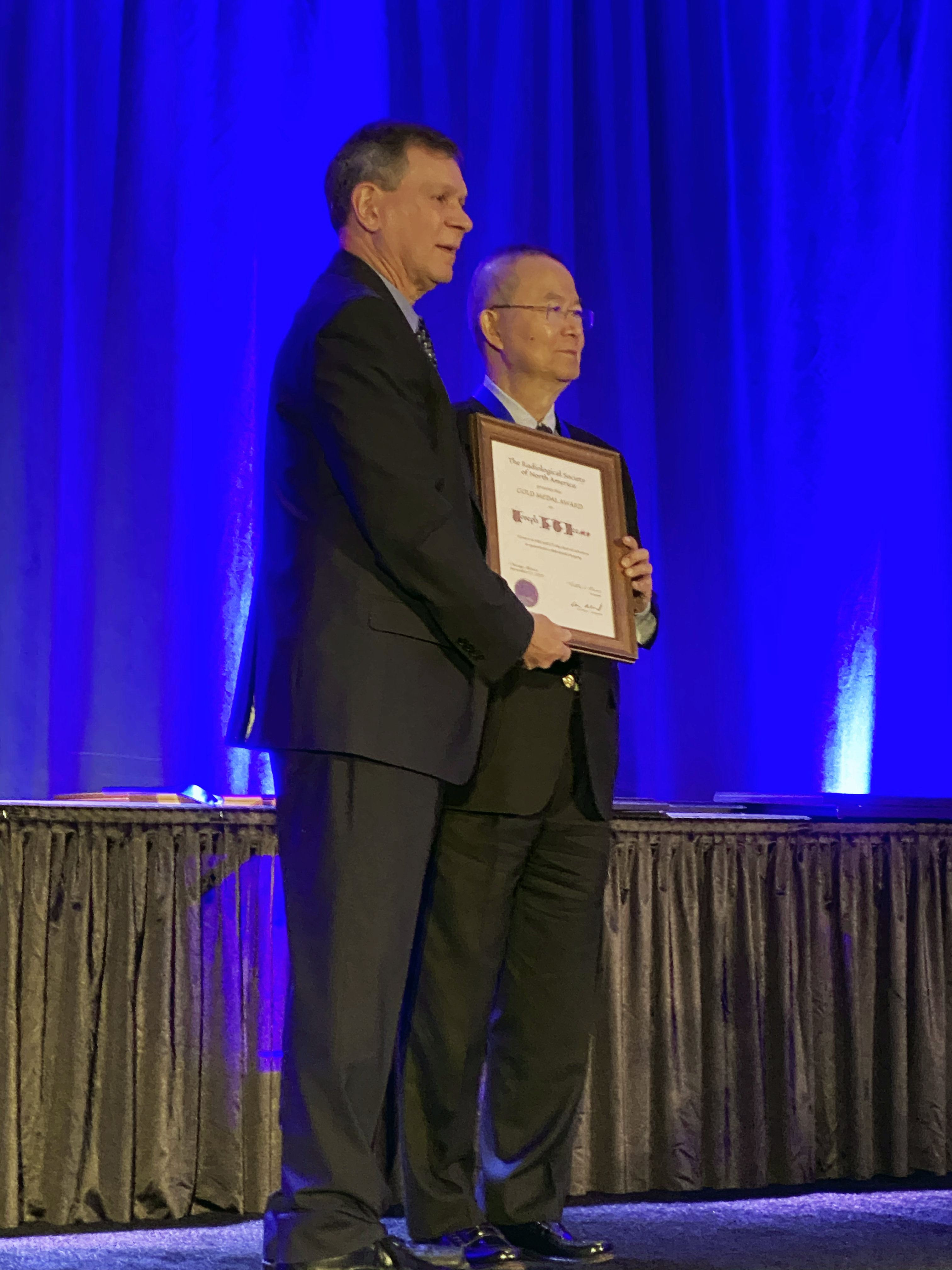 Lee and Mauro RSNA award