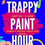 Trappy Paint event flyer