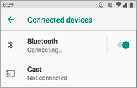 connect an android device