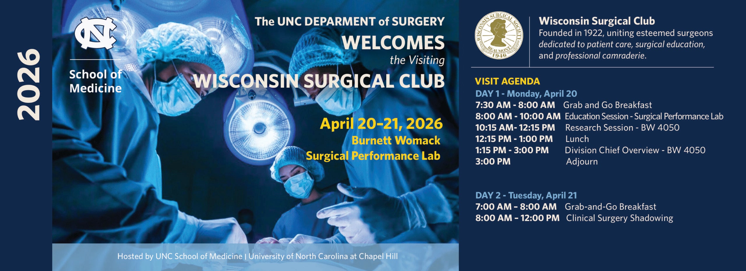 Wisconsin Surgical Club Visit