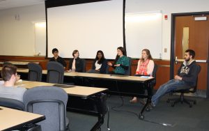 A panel of current MD-PhD students answer questions and share their experiences.