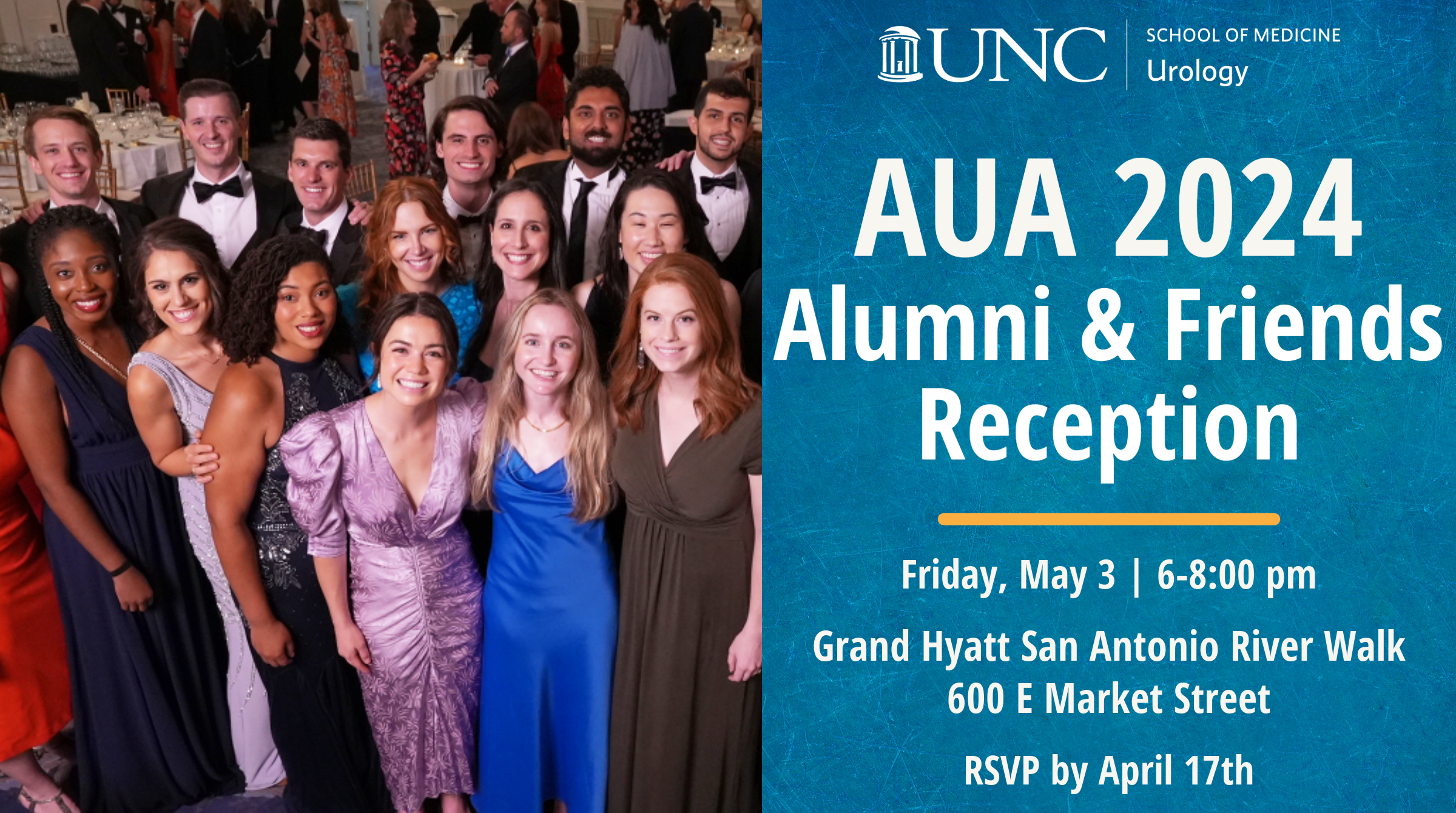 Join Us at the UNC Urology AUA 2024 Alumni and Friends Reception