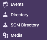 Look for "SOM Directory" in the dashboard.