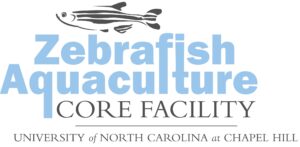 Zebrafish Aquaculture Core Facility logo.